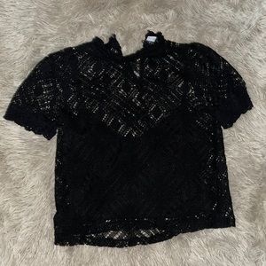 Zara - knit tops in black
